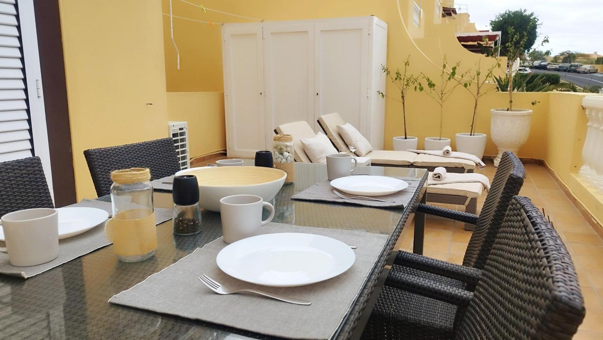 Charming & Sunny Apartment With Ocean View Costa Adeje  Buitenkant foto