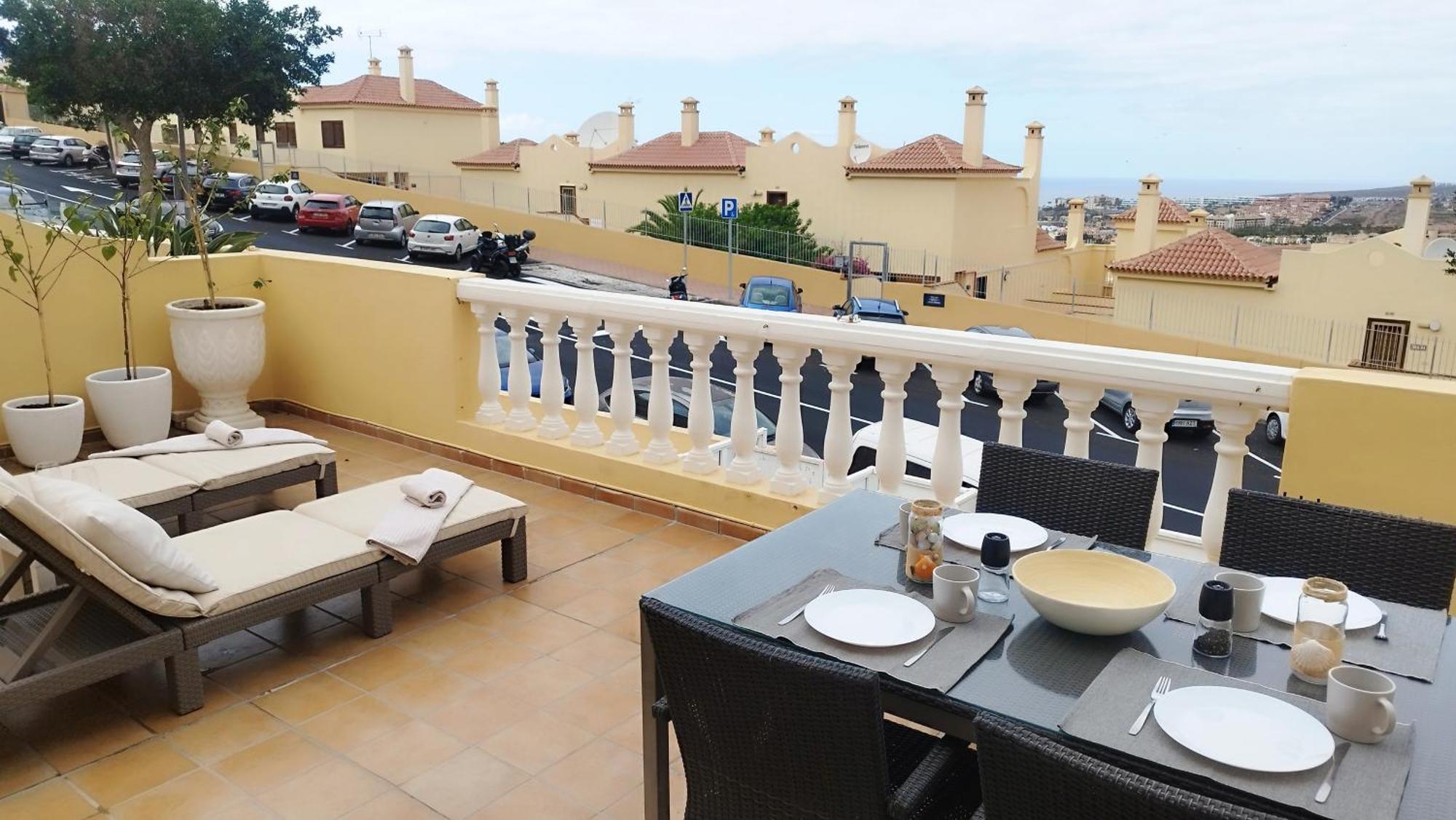 Charming & Sunny Apartment With Ocean View Costa Adeje  Buitenkant foto